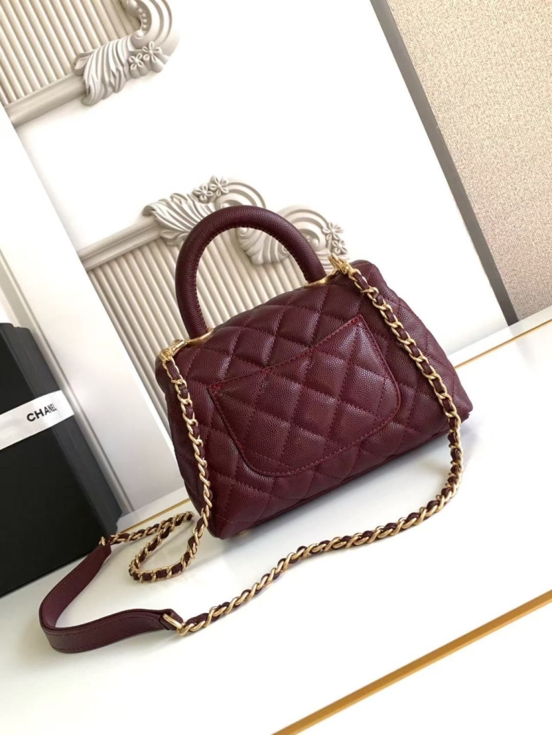 Ch**el top handle bags